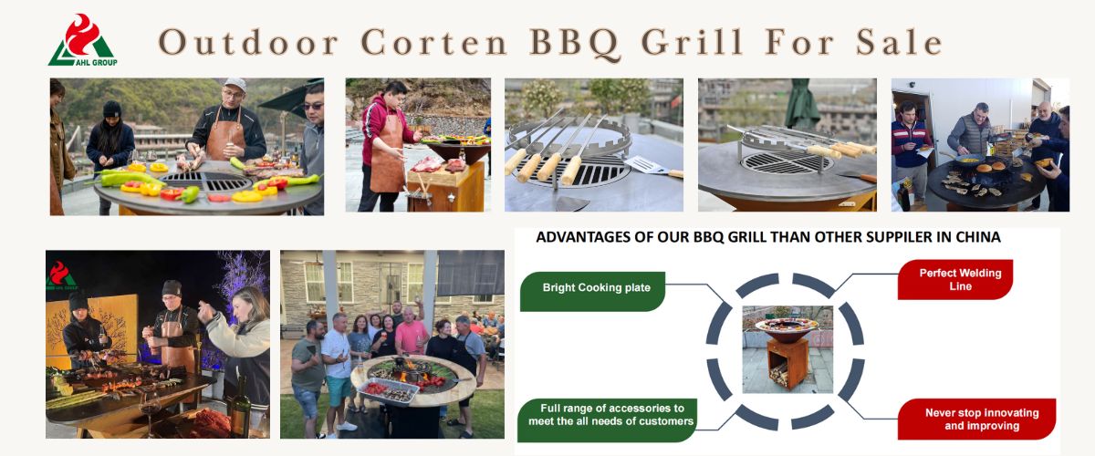 corten barbecue grill manufacturer